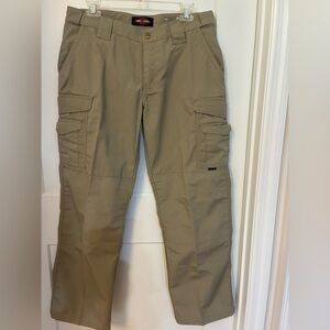Womens Tru Spec 100272 24-7 Series Tactical Pants 65/35 Rip-Stop Khaki